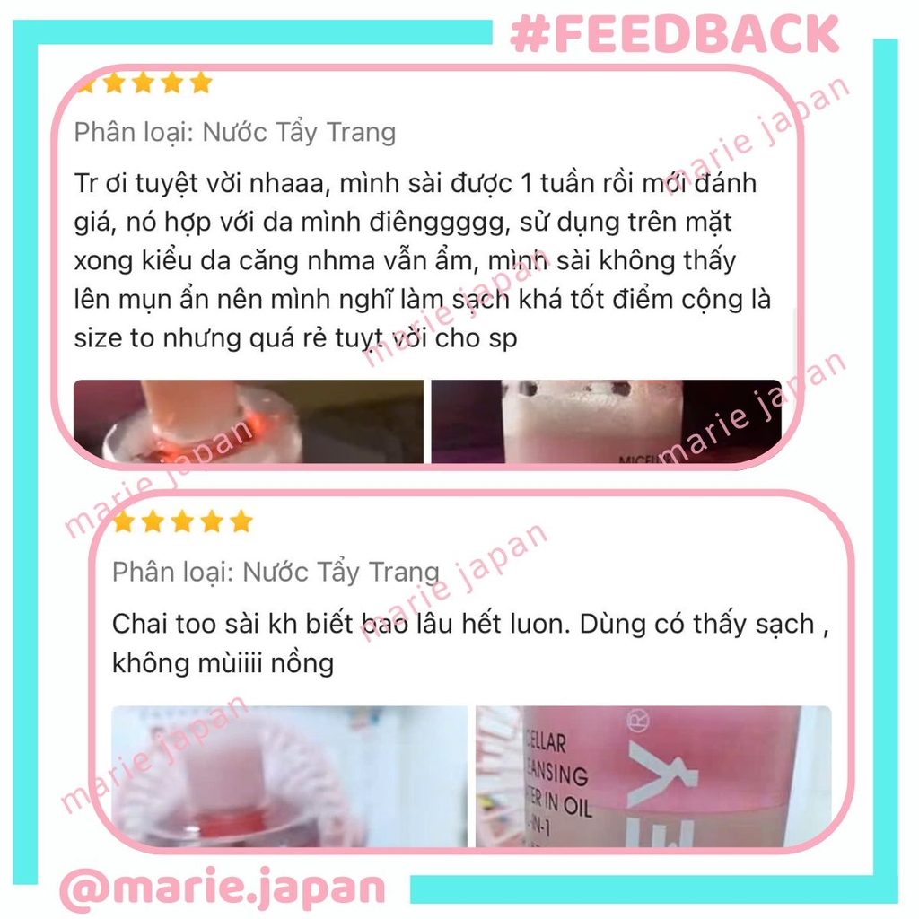 Nước Tẩy Trang 2 Lớp Colorkey Sạch Sâu Dưỡng Ẩm Dịu Nhẹ  Micellar Cleansing Water