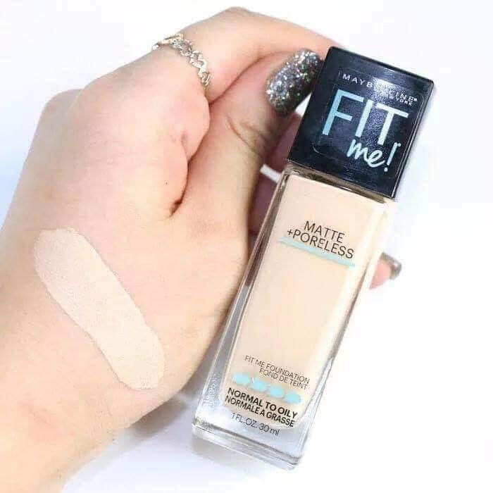 Kem Nền Maybelline Fit Me Matte Poreless Foundation 30ml