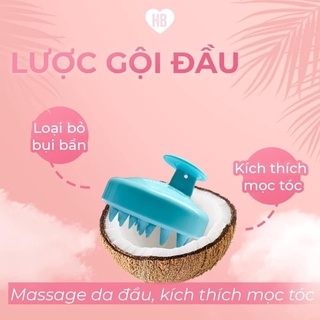 Lược Gội Đầu Hairburst Massage Da Đầu Hỗ Trợ Mọc Tóc HairBurst