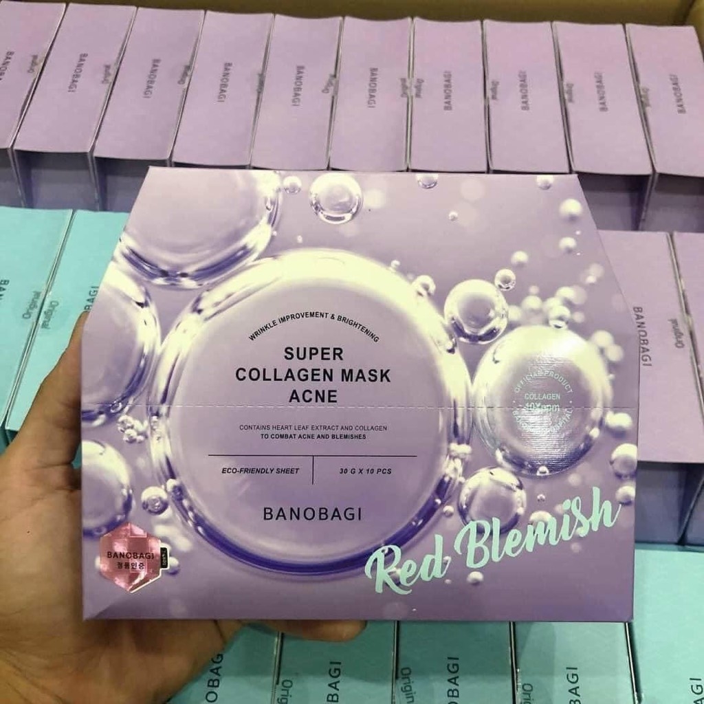 Mặt Nạ Banobagi Super Collagen HỘP 10 MIẾNG Cao Cấp