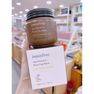 Mặt Nạ Đất Sét Thu Nhỏ Lỗ Chân Lông Innisfree Hủ 100ml