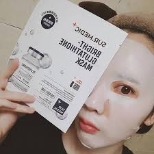 Mặt Nạ SurMedic Super Glutathione 100™ Bright Mask Cấp Ẩm Sáng Da Hàn Quốc