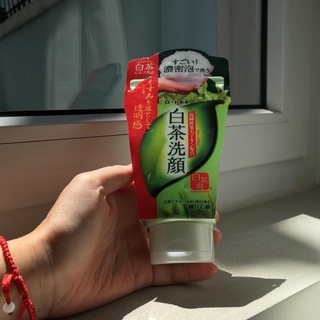 SRM Rohto Shirochasou Green Tea Foam Tuýp 120g