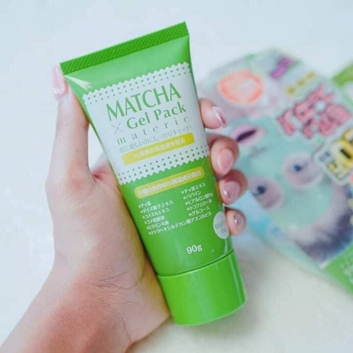 Gel Matcha Pack Lột Mụn Cám Mụn Đầu Đen Materic Nhật Bản - Tuýp 90g