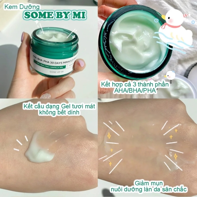 Kem Dưỡng Some By Mi AHA BHA PHA 30 Days Miracle Cream Hũ 60g