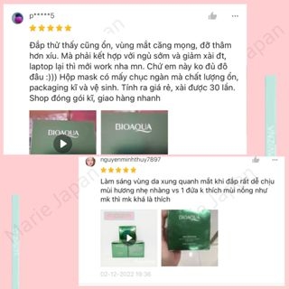 Mặt Nạ Mắt Bioaqua Images Cấp Ẩm Eye Mask Hộp 60 Miếng