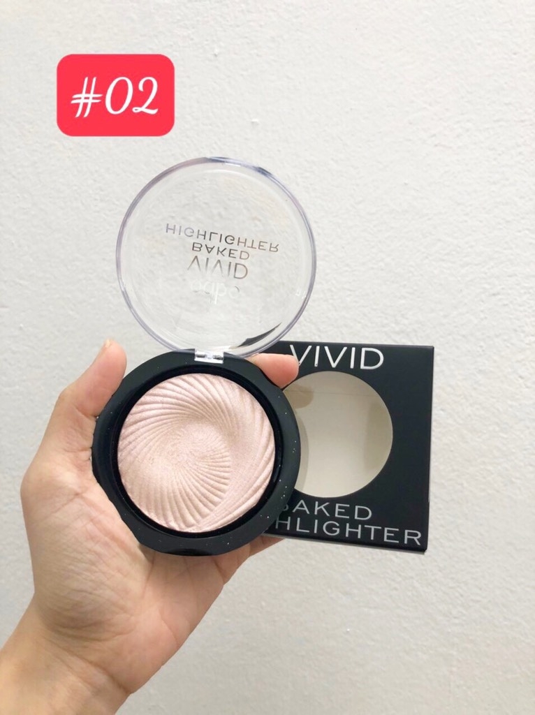 Phấn Bắt Sáng Highlight ODBO Vivid Baked Lì Mịn Thái Lan 7,5g