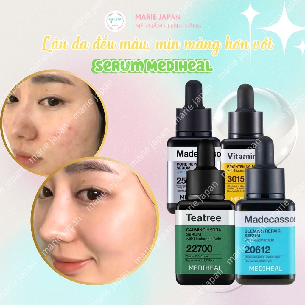 Serum Mediheal Dưỡng Sáng Phục Hồi Da Giảm Thâm Mụn Hàn Quốc Chai 40ml