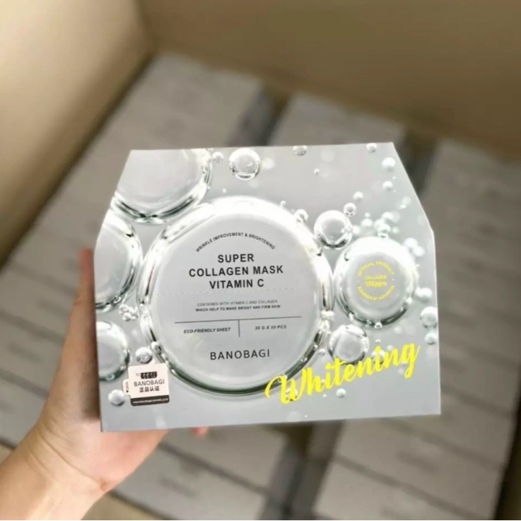 Mặt Nạ Banobagi Super Collagen HỘP 10 MIẾNG Cao Cấp