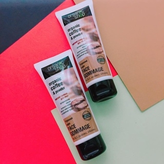 Tẩy TBC Mặt Organic Shop Face Scrub- HỒNG SAKURA Tuýp 75ml