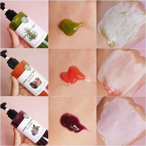 SRM Byvibes WB Super Vegitoks Cleanser - TÍM CHỐNG LÃO HÓA Chai 300ml