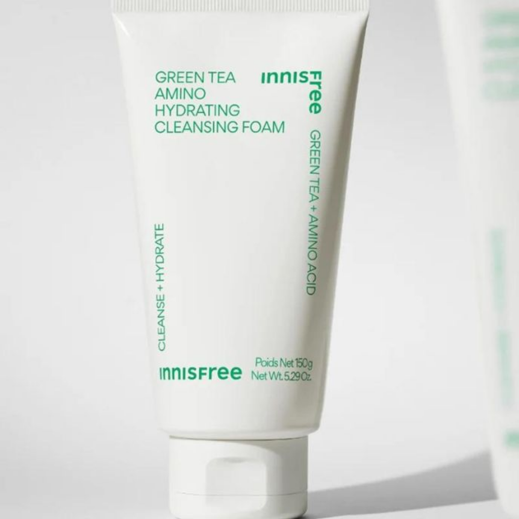 Sữa Rửa Mặt Innisfree Dưỡng Ẩm Sạch Sâu Green Tea Foam Cleanser MẪU MỚI Hàn Quốc 150ml