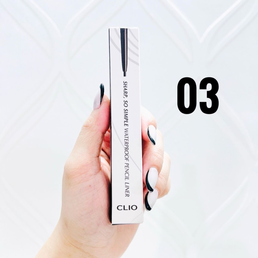 Chì Kẻ Mắt Clio Lâu Trôi Chống Thấm Mồ Hôi Hàn Quốc