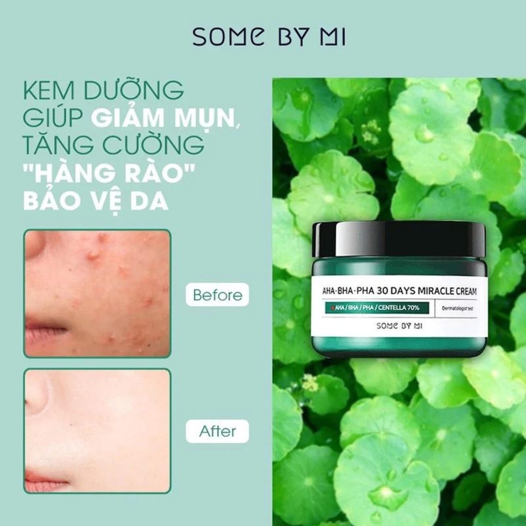 Kem Dưỡng Some By Mi AHA BHA PHA 30 Days Miracle Cream Hũ 60g
