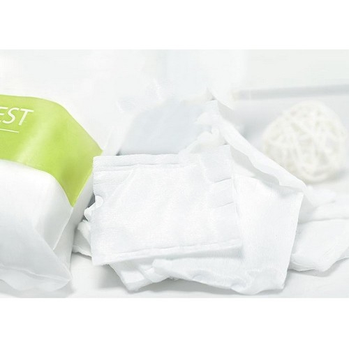 Bông Tẩy Trang Miniso Sọc Xanh Bịch 180 Miếng Nhật Bản
