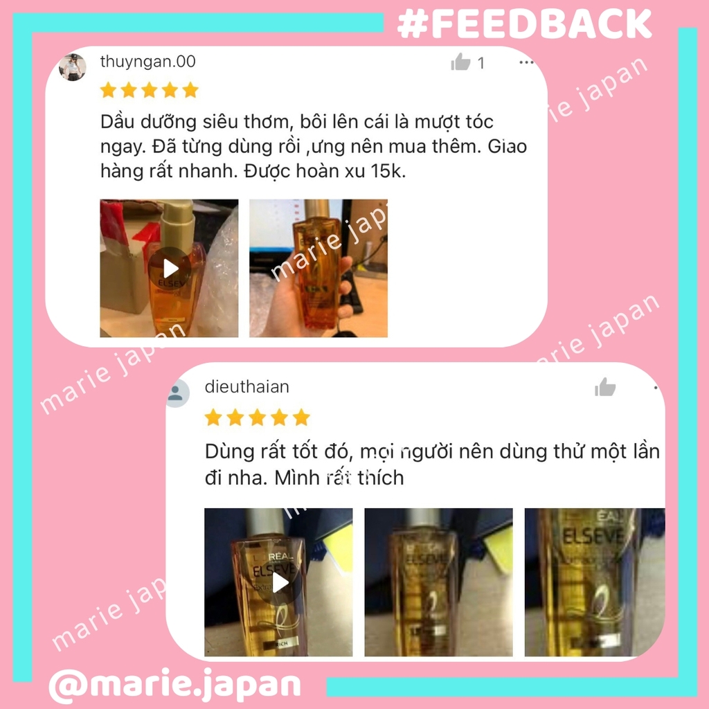 Dầu Dưỡng Tóc Loreal Paris Elseve Extraordinary Oil Chai 100ml