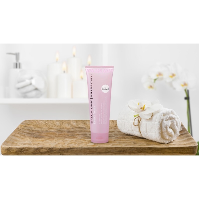 Kem Ủ Tóc SalonLink Dưỡng Mềm Mượt Phục Hồi Tóc Hư Tổn Extra Treatment 250ml