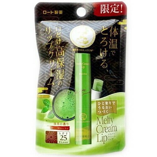 Son Dưỡng Rohto Melty Cream Lip SPF25 - KHÔNG MÙI Thỏi 2.4g
