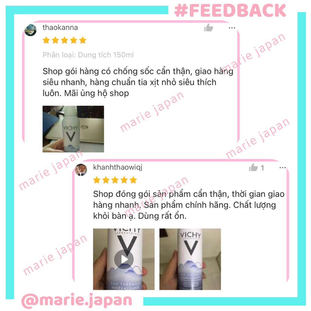 Xịt Khoáng Vichy Cấp Ẩm Bảo Vệ Da Mineralizing Thermal Water