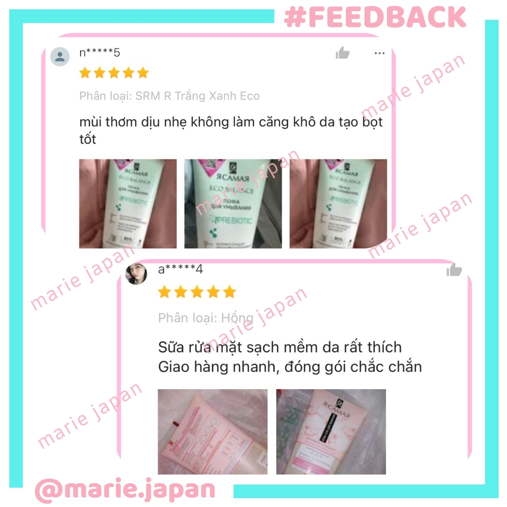 Sữa Rửa Mặt Ya Samaya Cấp Ẩm Sạch Sâu Giảm Mụn Nga - 150ml