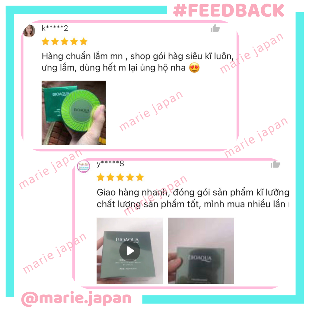 Mặt Nạ Mắt Bioaqua Images Cấp Ẩm Eye Mask Hộp 60 Miếng