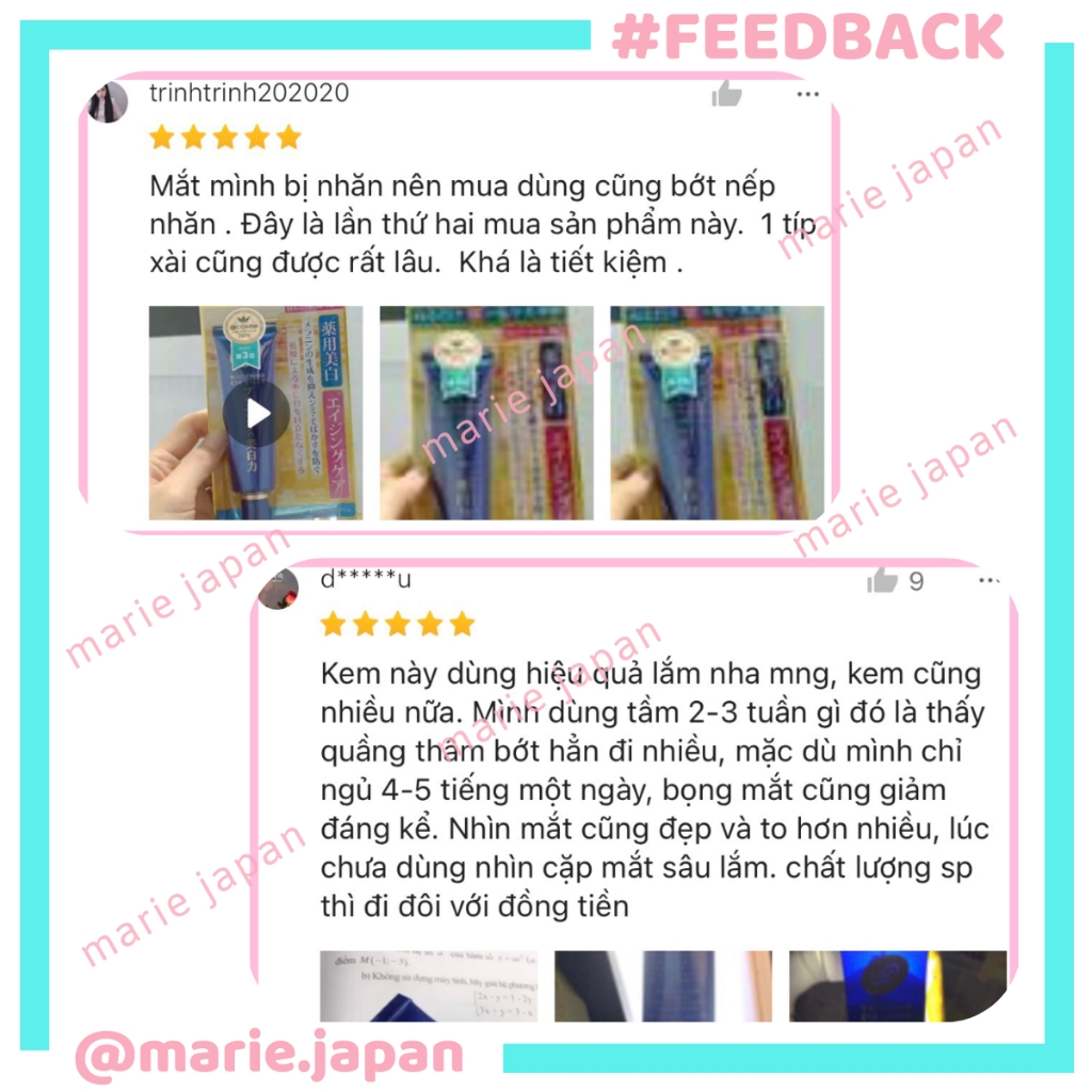 Kem Mắt Meishoku Dưỡng Sáng Giảm Quầng Thâm Mắt Whitening Eye Cream Nhật Bản 30g