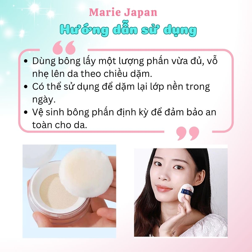 Bông Phấn Phủ Amortals Mềm Mịn Không Ăn Phấn Thân Thiện Với Da Cho Lớp Makeup Tự Nhiên