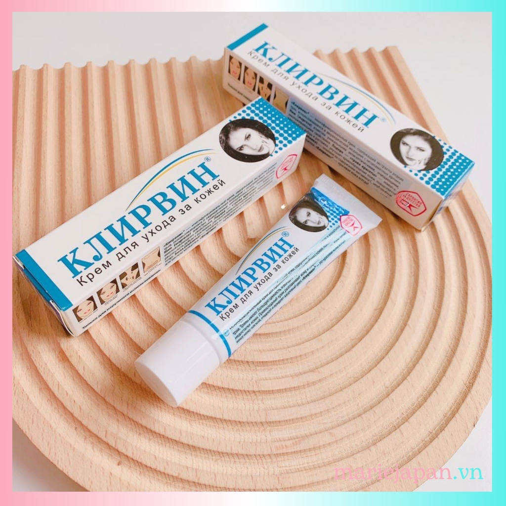 Kem Sẹo Nga Klirvin Giảm Thâm Mờ Sẹo Rạn Da Tuýp 25g