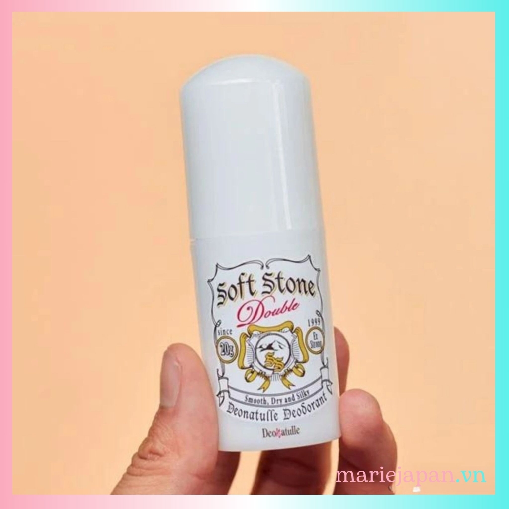 Lăn Khử Mùi Soft Stone Deonatulle Đá Khoáng