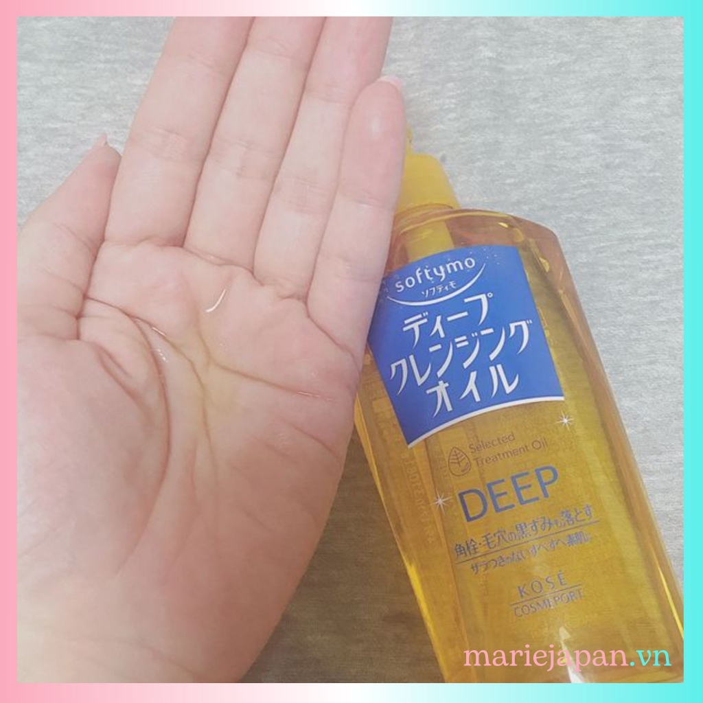 Dầu Tẩy Trang Kose Softymo Cleansing Oil Chai 230ml