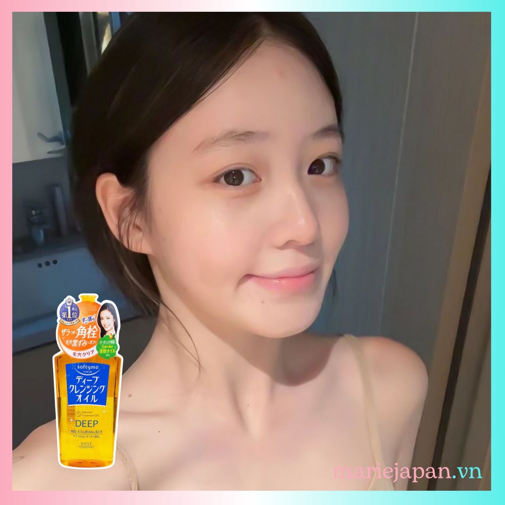 Dầu Tẩy Trang Kose Softymo Cleansing Oil Chai 230ml
