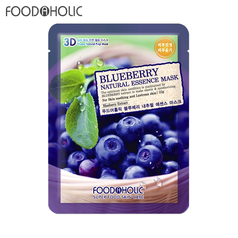 Mặt Nạ Dưỡng Da 3D Foodaholic Hàn Quốc