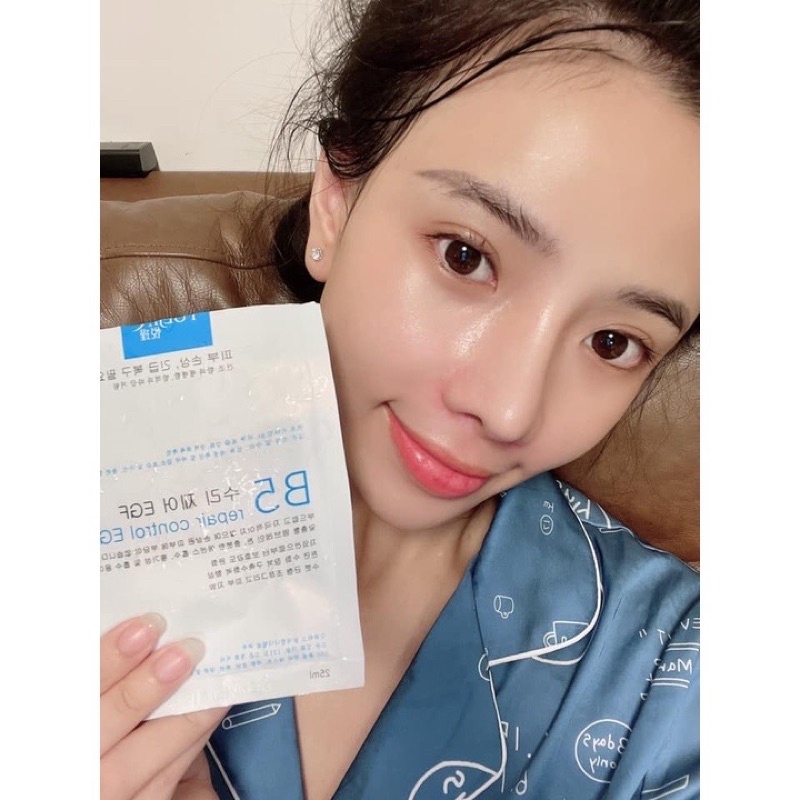 Mặt Nạ Yuejin B5 Repair Control EGF Cấp Ẩm Làm Dịu Phục Hồi Da 25ml Hàn Quốc