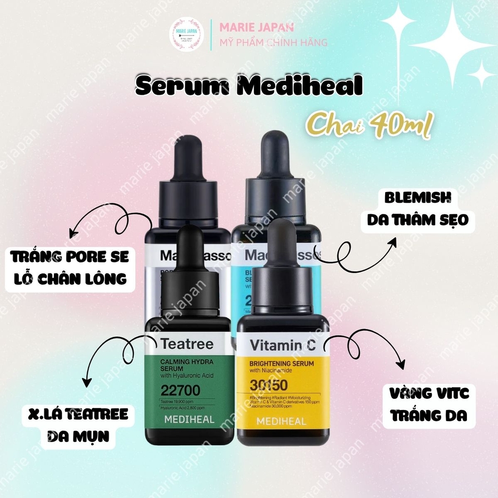 Serum Mediheal Dưỡng Sáng Phục Hồi Da Giảm Thâm Mụn Hàn Quốc Chai 40ml