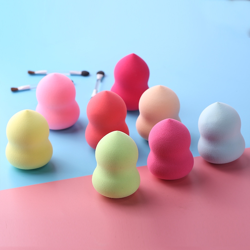 Set 3 Bông Tán Phấn Nền Túi Zip - Màu Ngẫu Nhiên