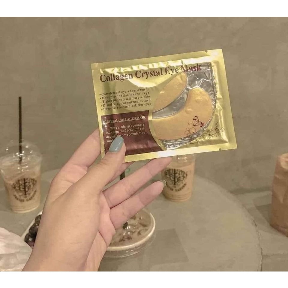 Mặt Nạ Mắt Collagen Crystal Giảm Thâm Trẻ Hóa Da Eye Mask