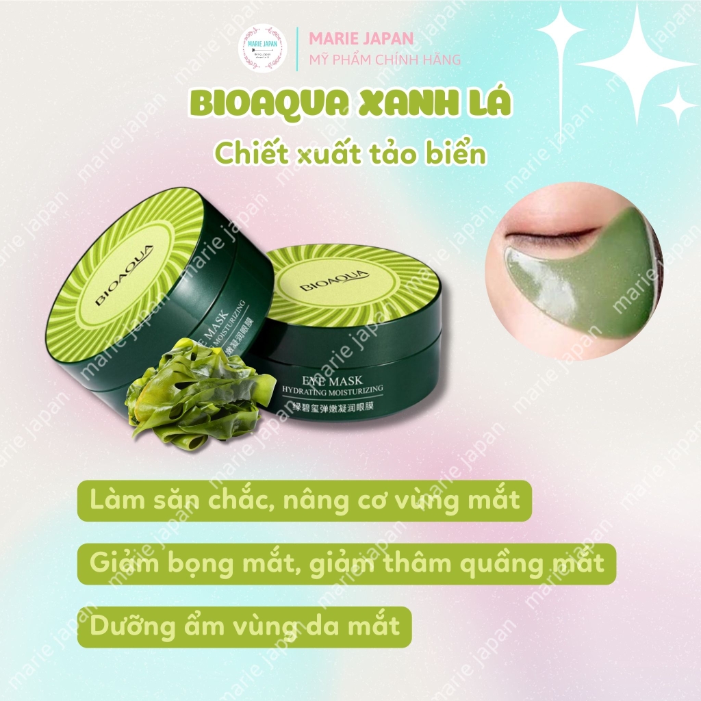 Mặt Nạ Mắt Bioaqua Images Cấp Ẩm Eye Mask Hộp 60 Miếng