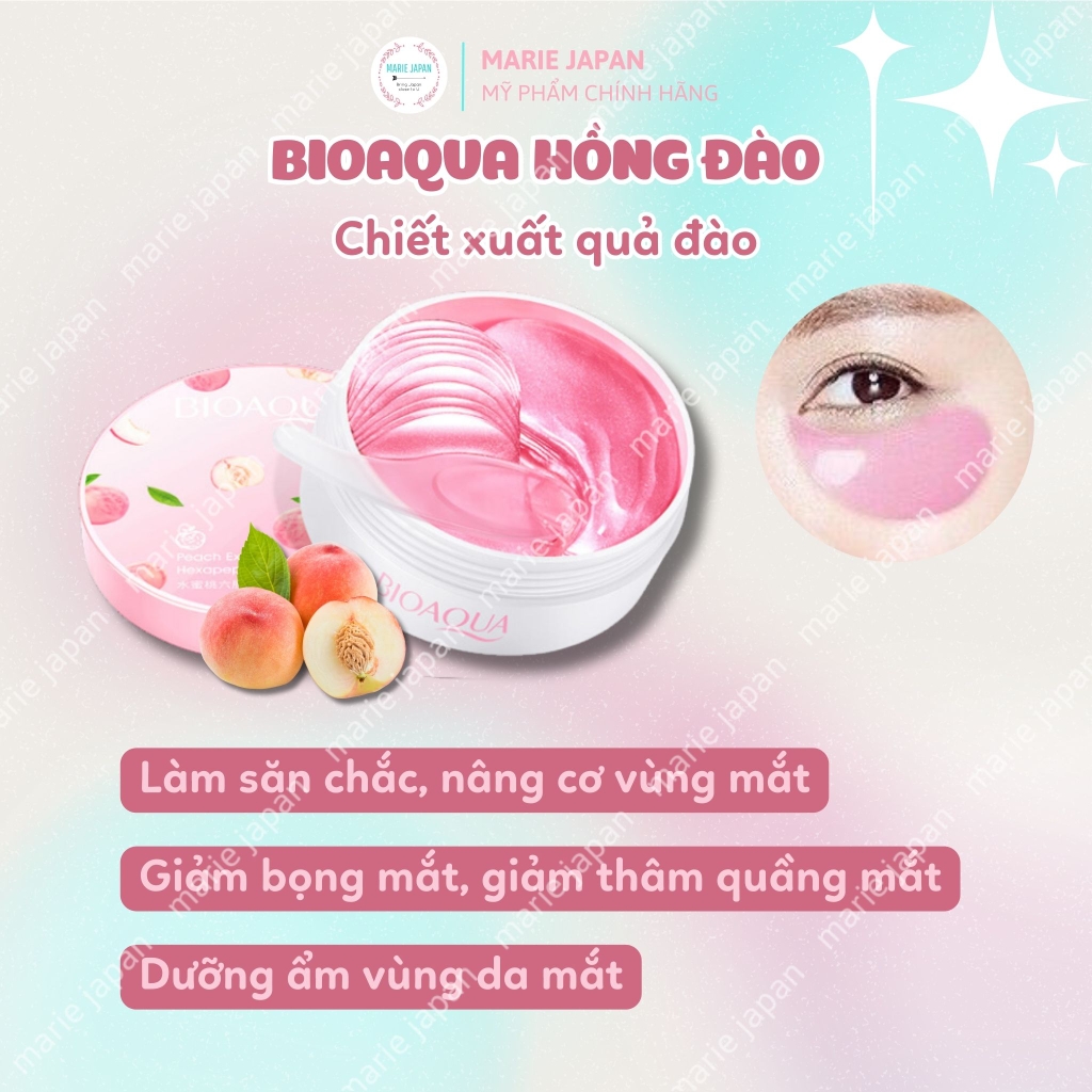 Mặt Nạ Mắt Bioaqua Images Cấp Ẩm Eye Mask Hộp 60 Miếng