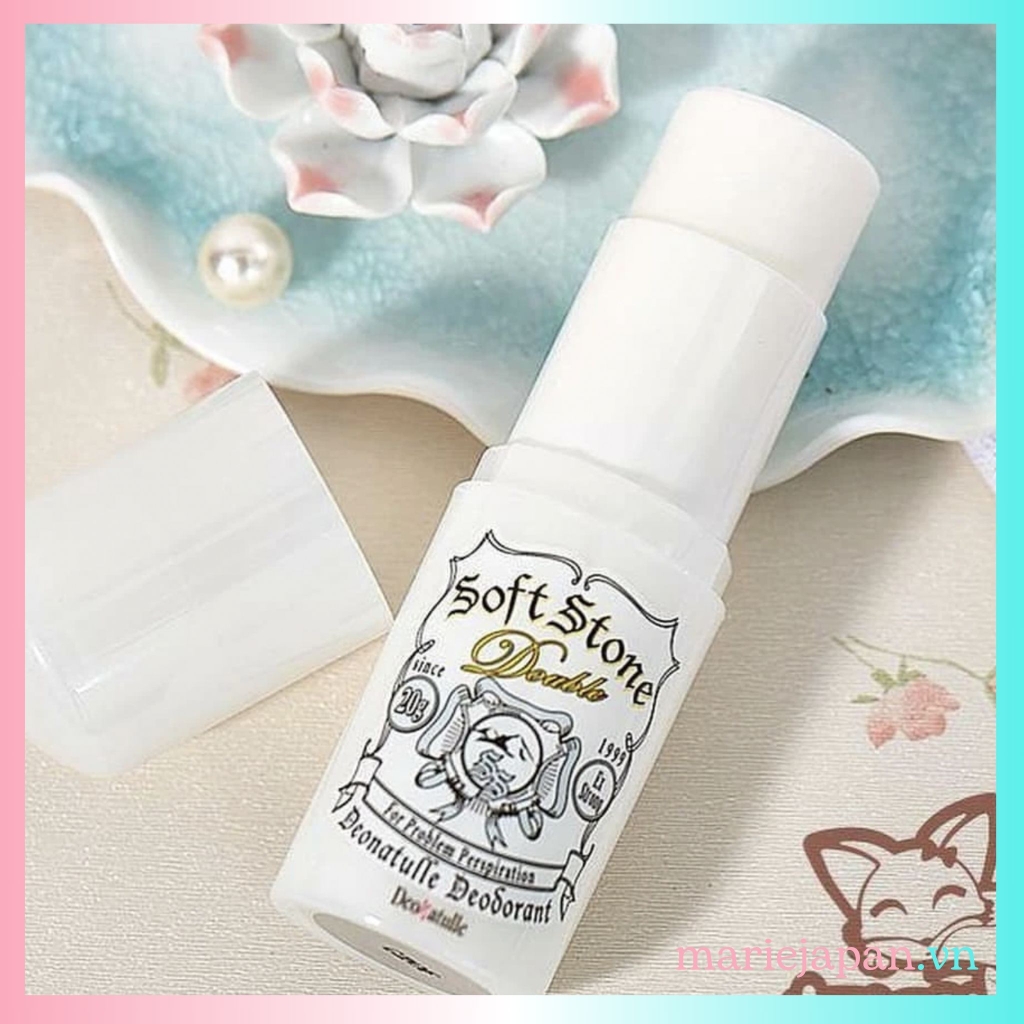 Lăn Khử Mùi Soft Stone Deonatulle Đá Khoáng