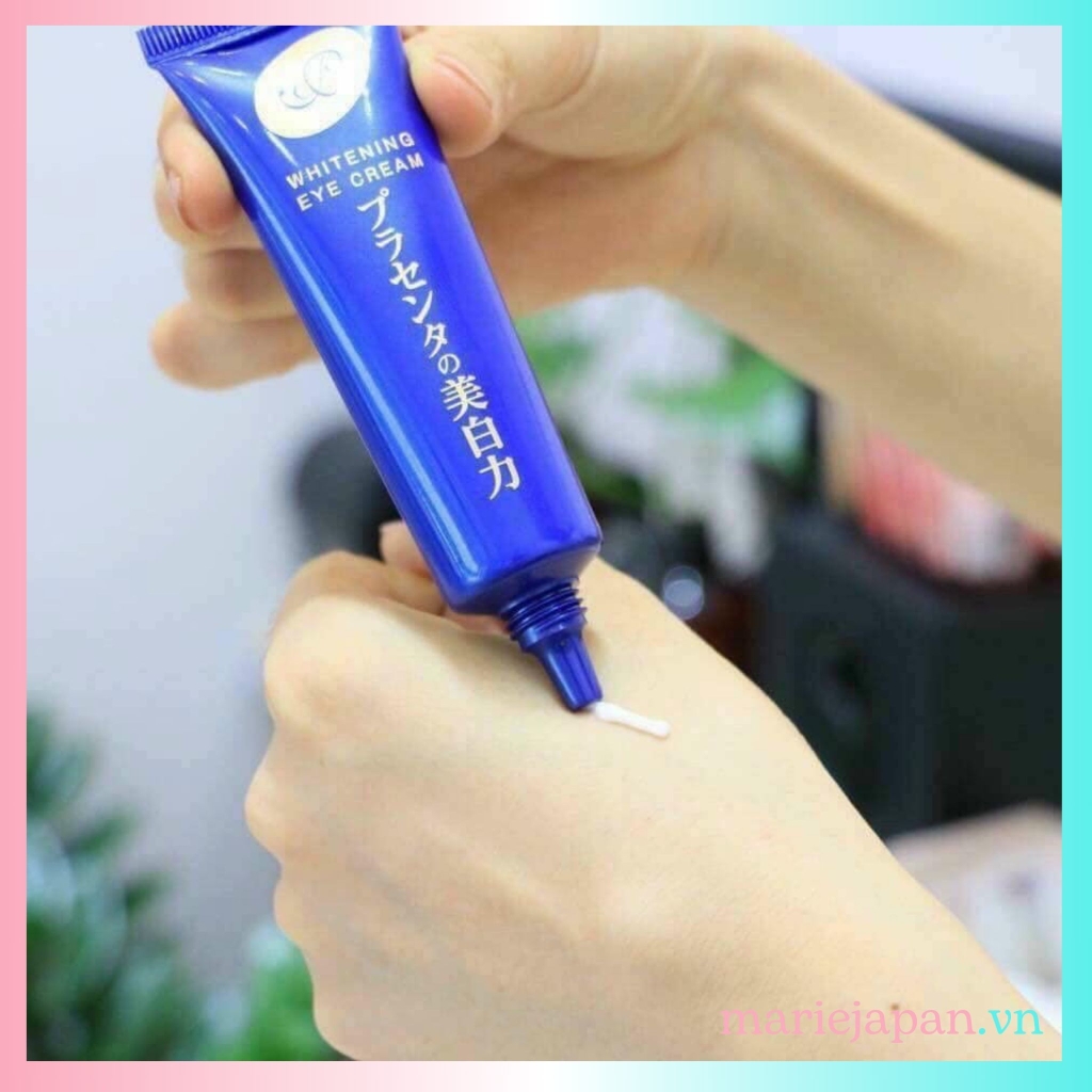 Kem Mắt Meishoku Dưỡng Sáng Giảm Quầng Thâm Mắt Whitening Eye Cream Nhật Bản 30g