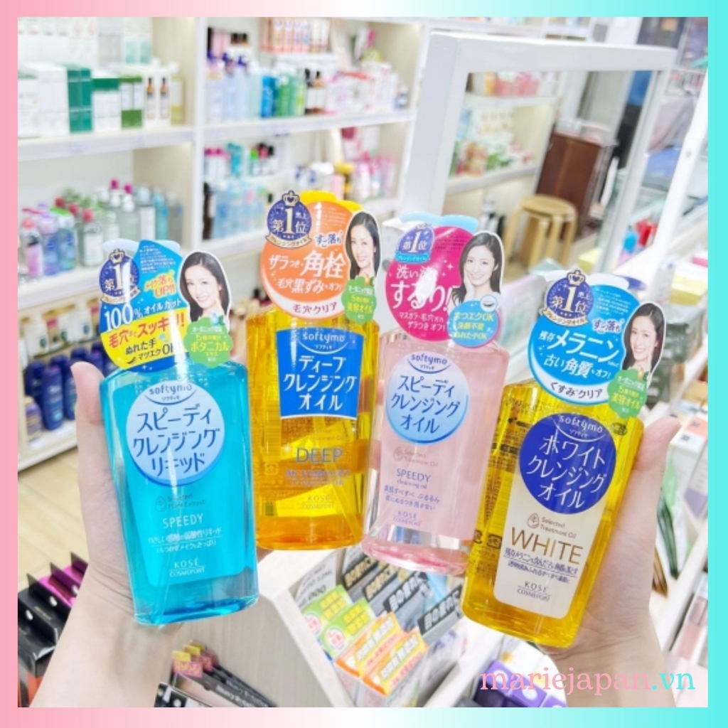 Dầu Tẩy Trang Kose Softymo Cleansing Oil Chai 230ml