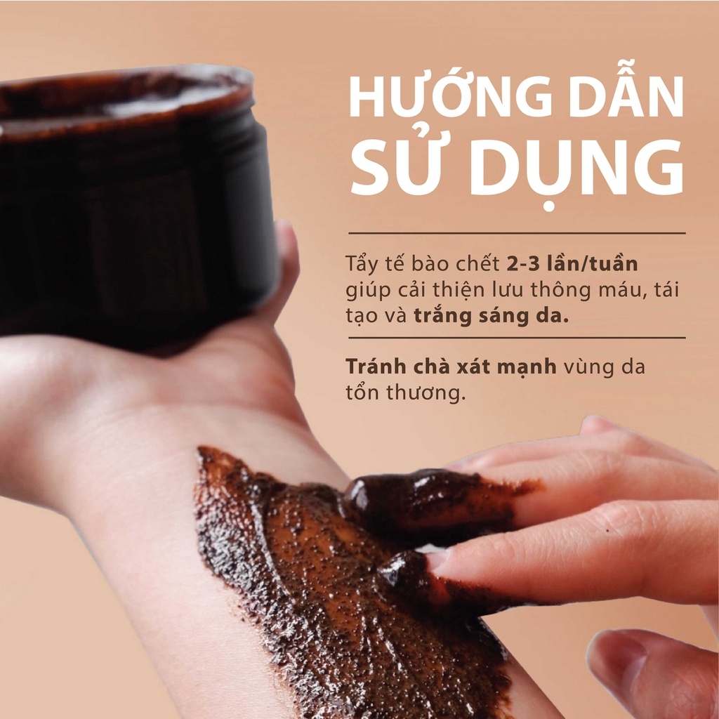 Tẩy TBC Compliment Im Yummy Cà Phê Hũ 300g