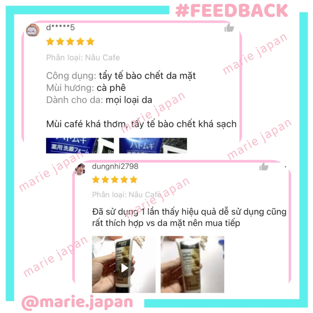 Tẩy TBC Mặt Organic Shop Face Scrub- HỒNG SAKURA Tuýp 75ml