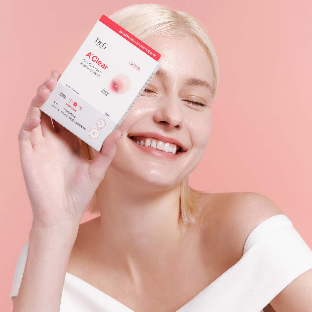 Miếng Dán Mụn Dr.G A'Clear Spot Cure Patch 39pcs Hàn Quốc
