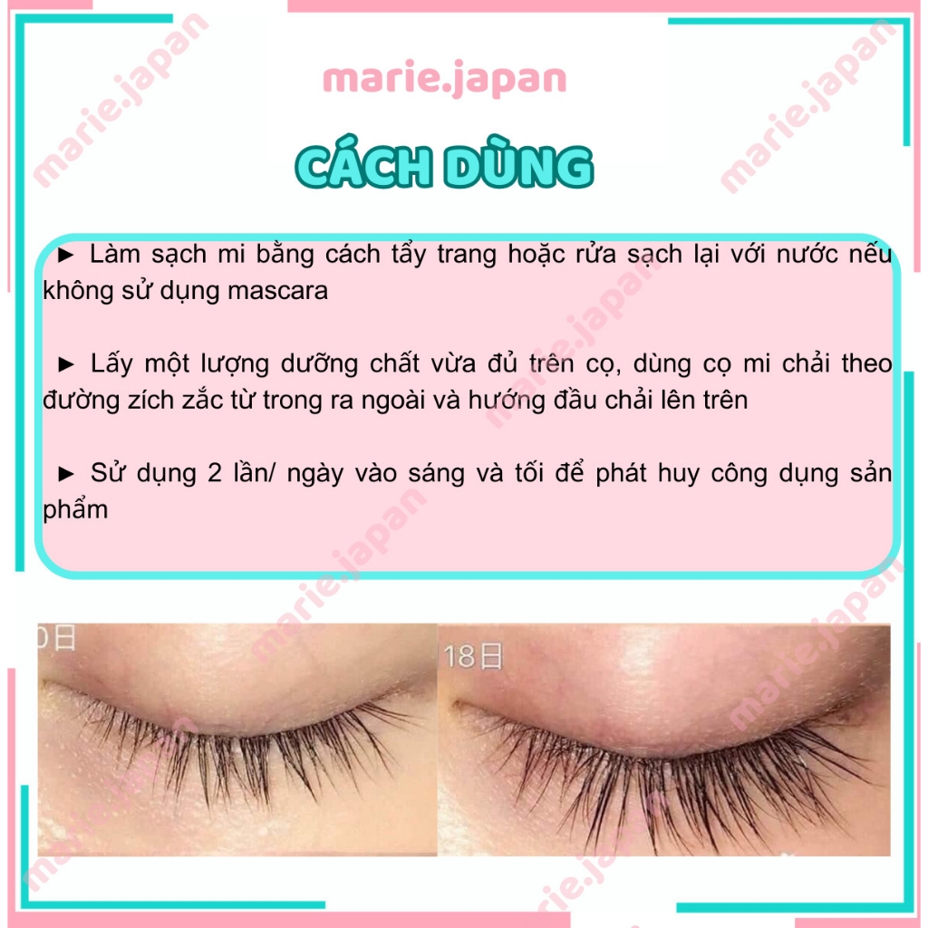 Serum Dưỡng Mi Eveline 8 in 1 Total Action Lash Therapy Cây 10ml