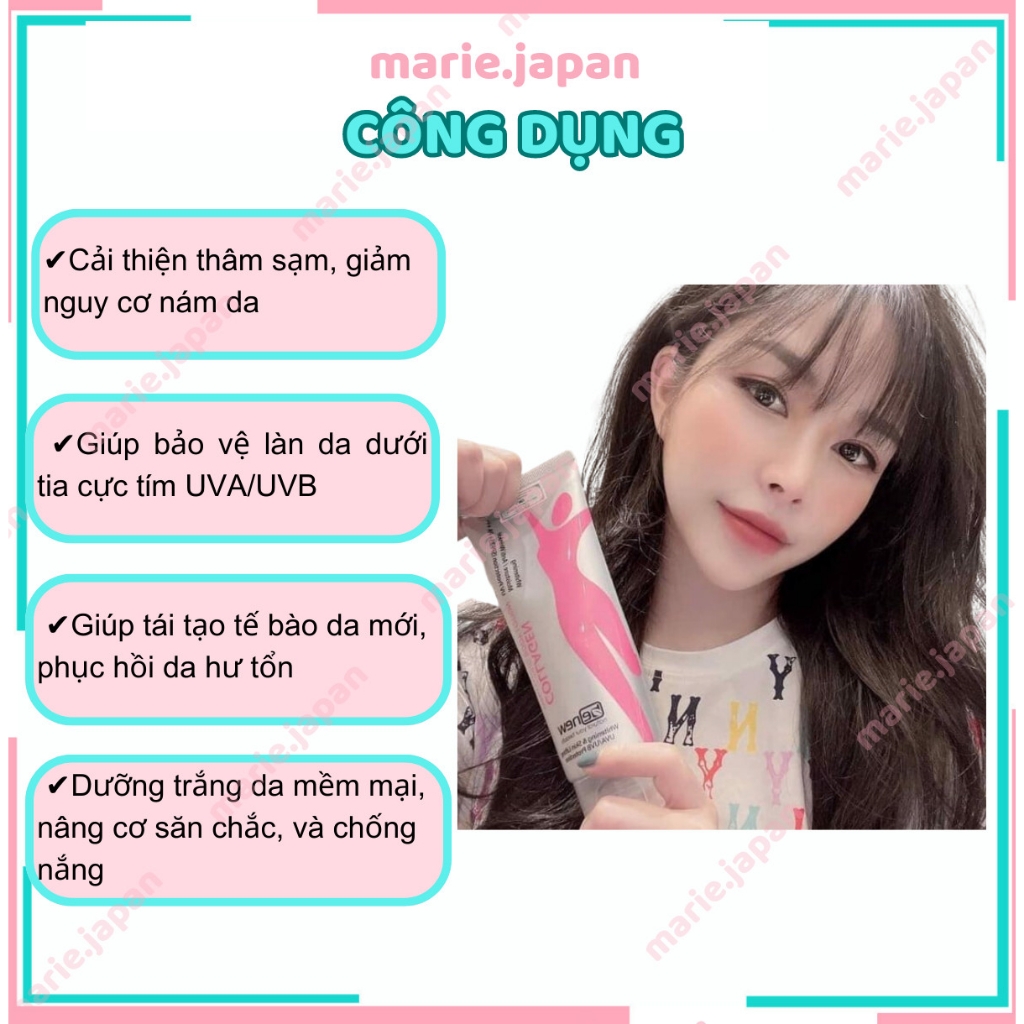 Dưỡng Thể Benew Collagen Whitening Body Lotion Tuýp 200ml