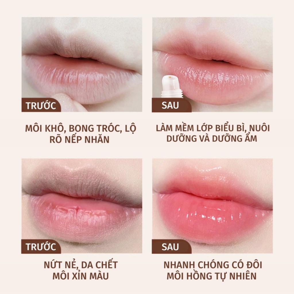 Tẩy Da Chết Môi Heyxi Hương Cà Phê Dưỡng Môi Mềm Mịn Căng Mọng Coffee Lip Scrub 15g