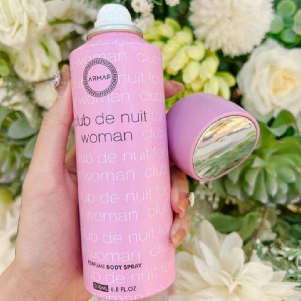 Xịt Thơm Toàn Thân Armaf Club De Nuit Women Siêu Thơm Quyến Rũ 200ml