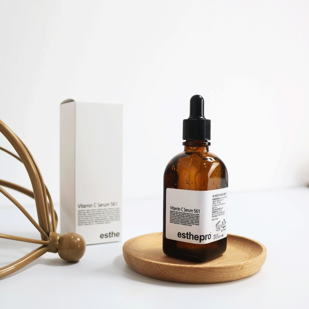 Serum Esthemax Vitamin C Serum 561 Trắng Sáng Da Cấp Ẩm Chống Lão Hóa Hàn Quốc Chai 100ml