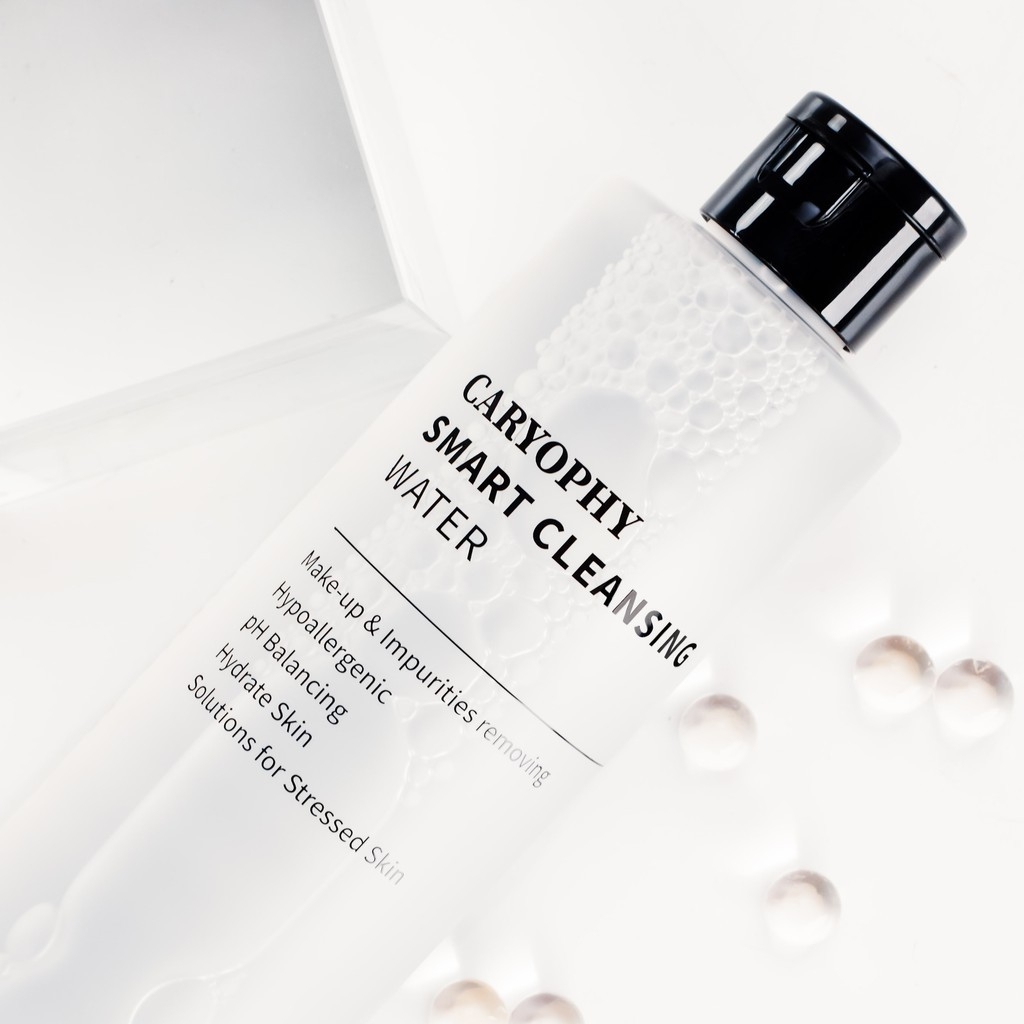 Nước Tẩy Trang Caryophy Sạch Sâu Giảm Mụn Da Nhạy Cảm Smart Cleansing Water Hàn Quốc 500ml